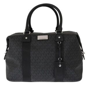 Michael Kors Gray and Black Duffel Bag!